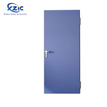 Porte acoustique insonorisée en acier inoxydable inoxydable répertorié UL avec charnières pour extérieur